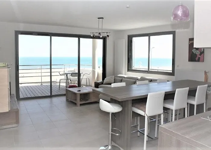 La Perle Marine, Luxe Et Raffinement, Appartement T4 Front De Mer